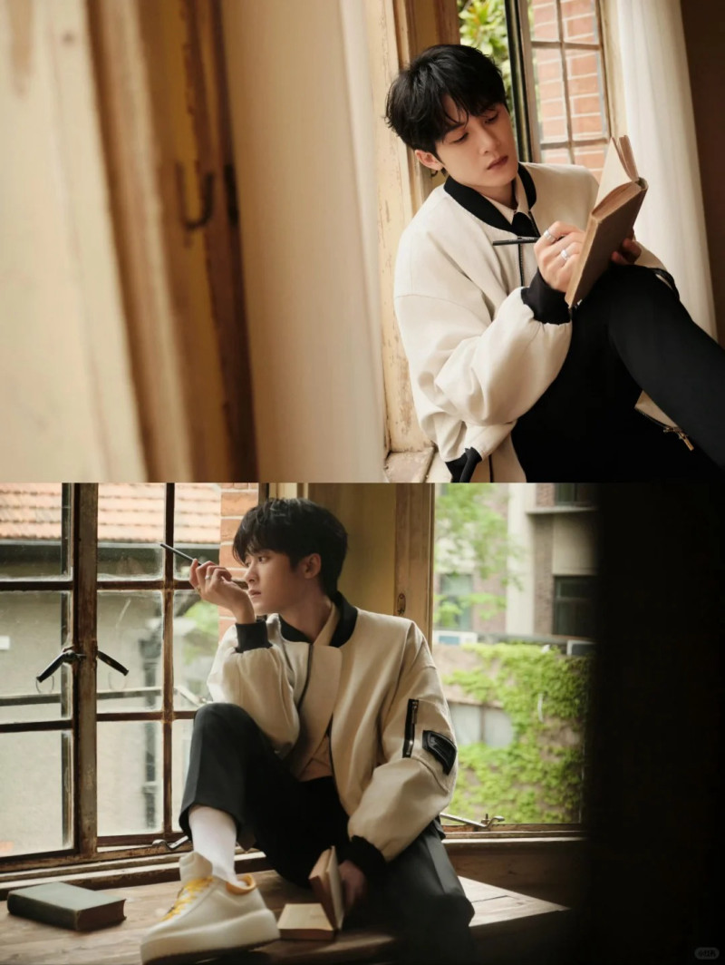 tạo dáng chụp ảnh nam ngồi