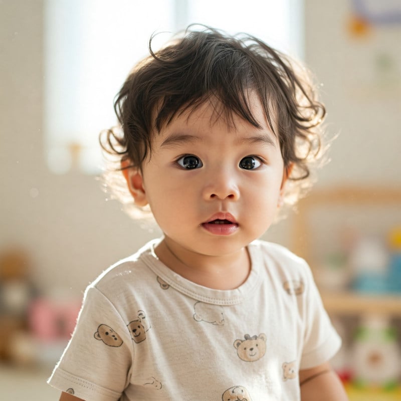 kiểu tóc đẹp cho bé trai 1-2 tuổi
