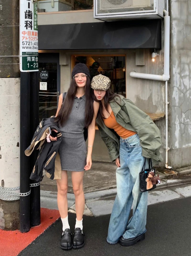 Trang phục khi dạo phố, mua sắm ở Tokyo, Osaka