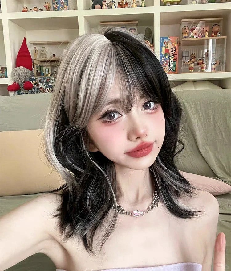 tóc đen móc light màu gì đẹp