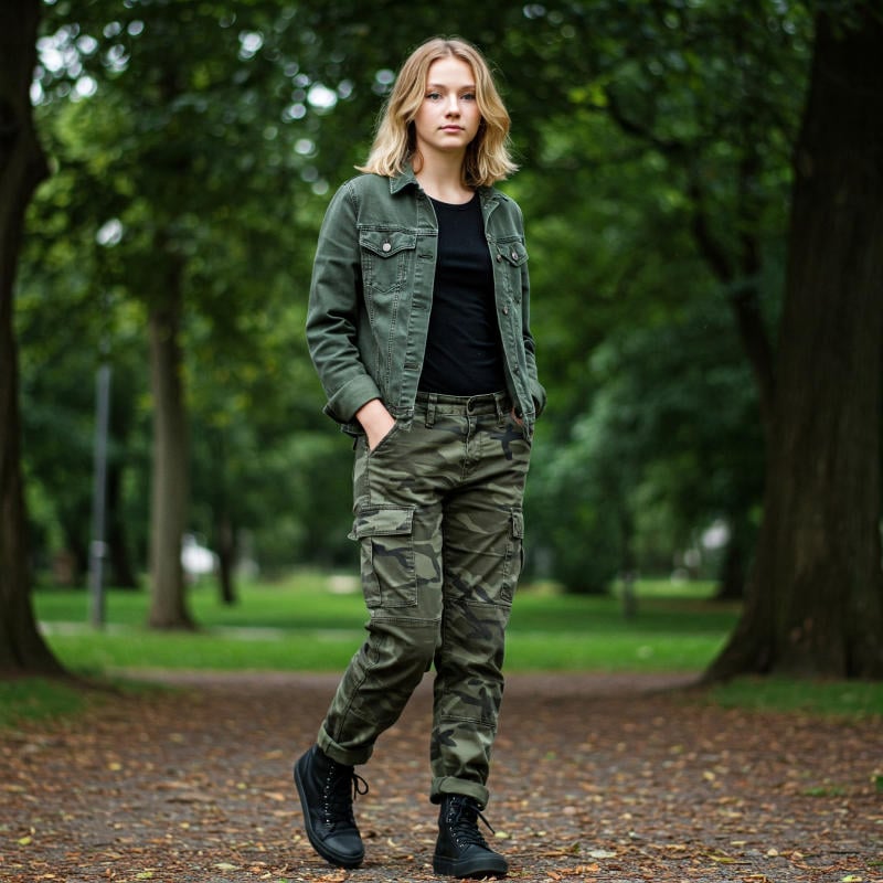 Fatigue pants layer nhiều lớp