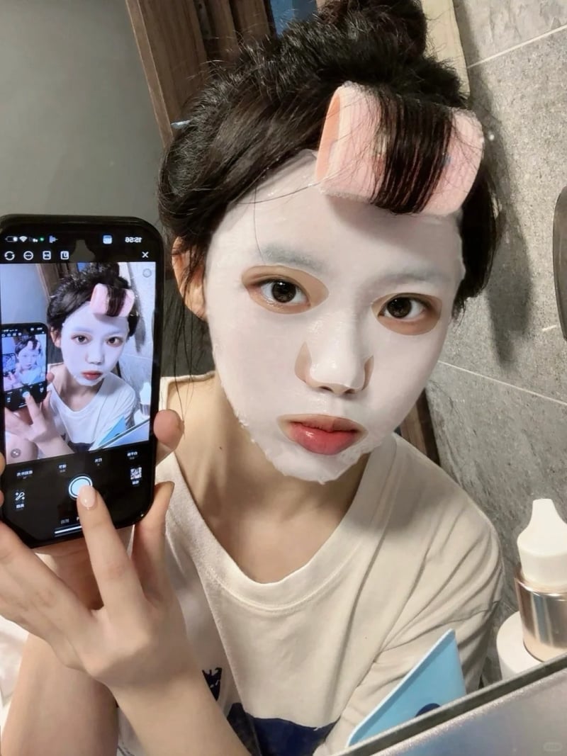 đắp mặt nạ xong có cần rửa không