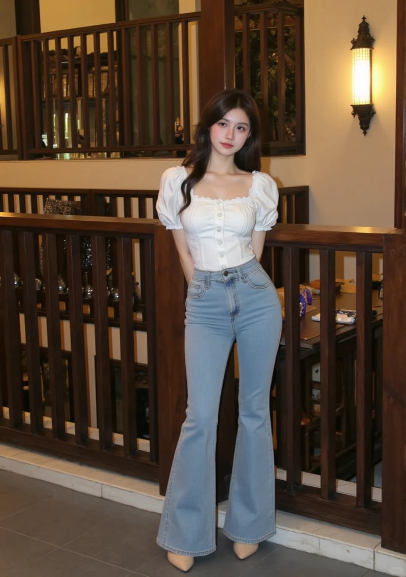 lưng dài chân ngắn mặc gì
