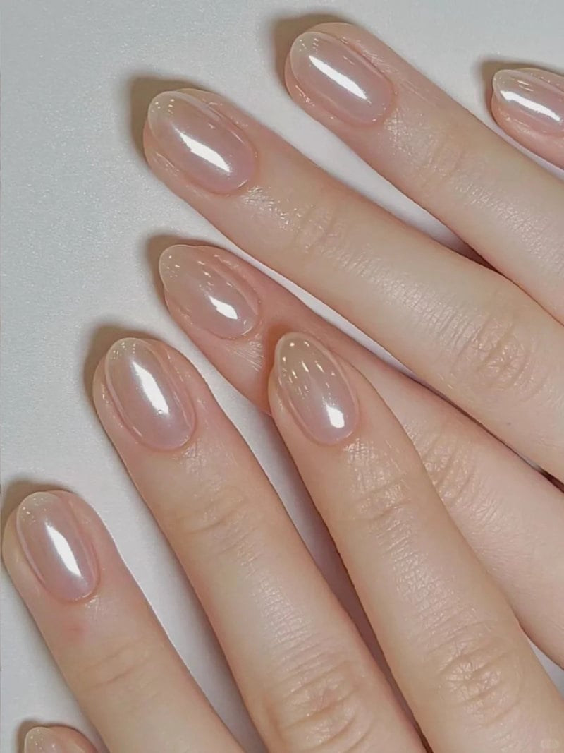 những mẫu nail ẩn xà cừ đẹp