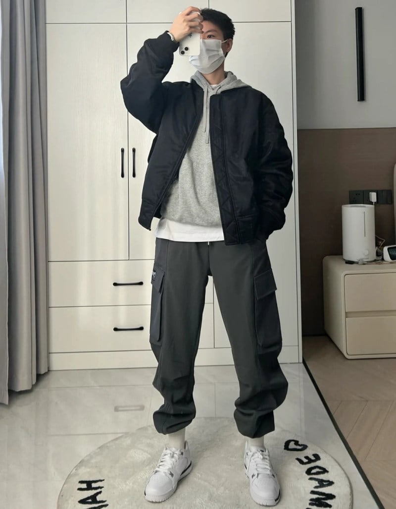 quần jogger thun nam