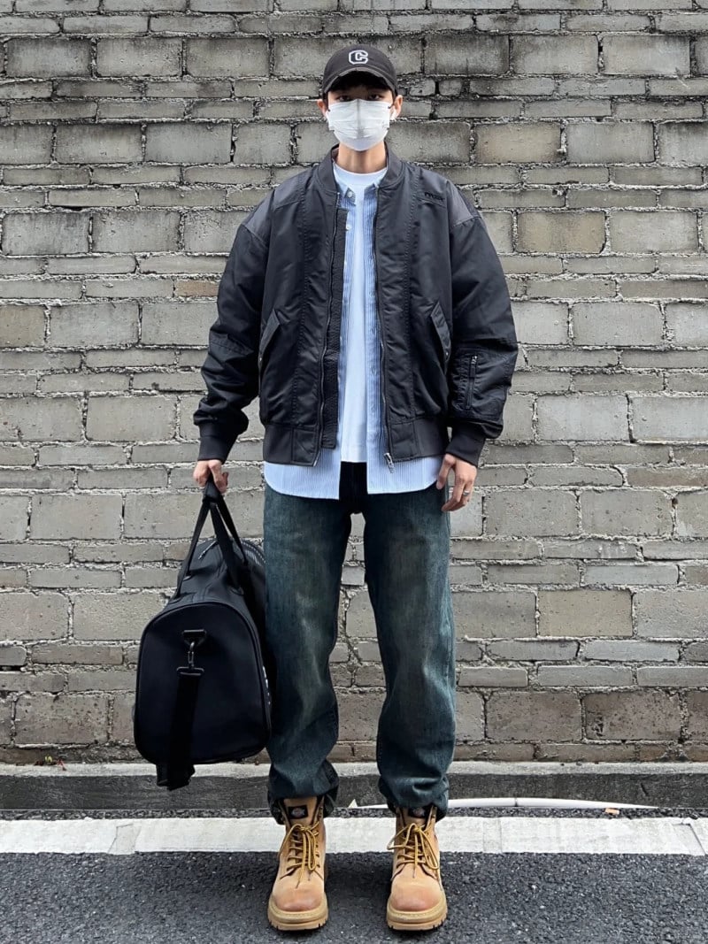 phối đồ với giày boot nam