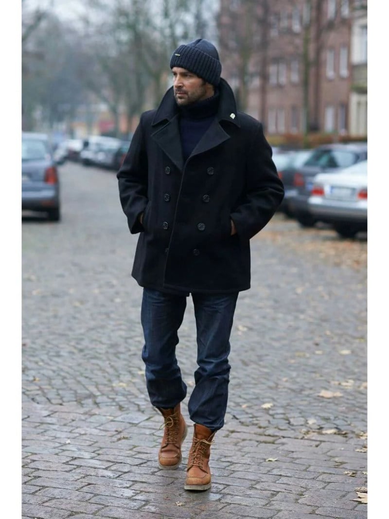 phối đồ với giày boot nam