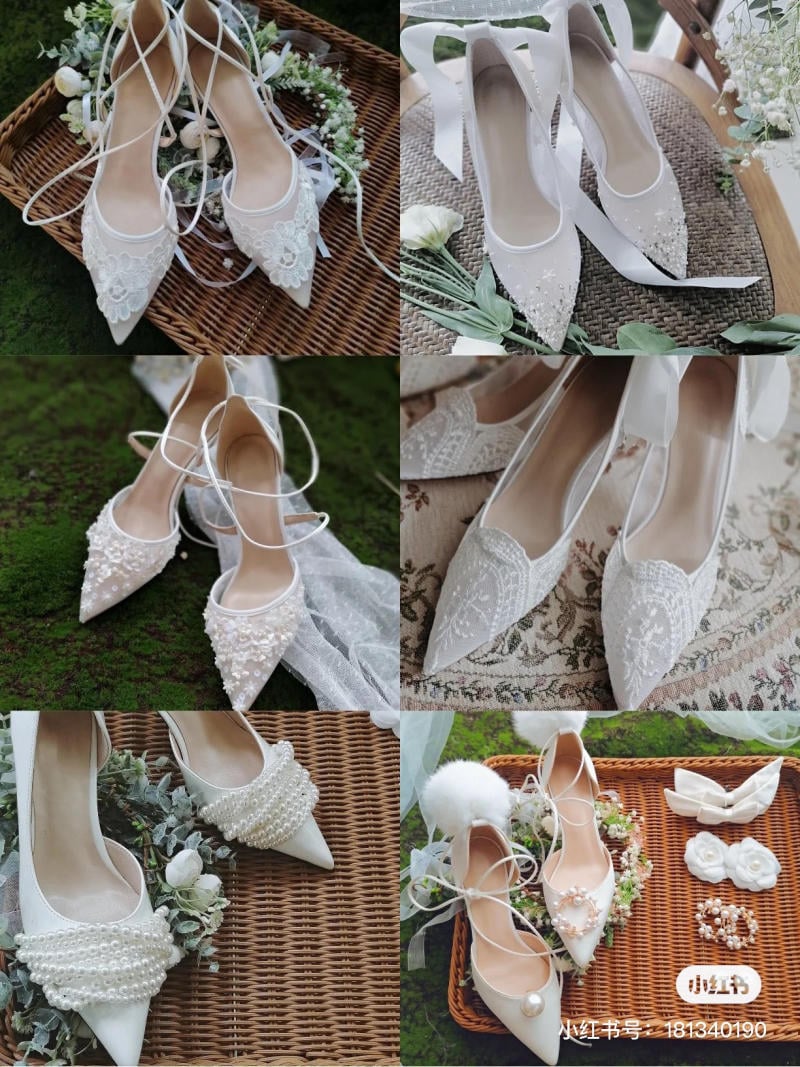 giày cưới đẹp cho cô dâu