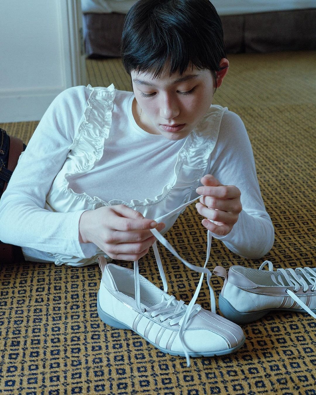 Outfits Phối Cùng Giày Thể Thao Ballet Sneaker