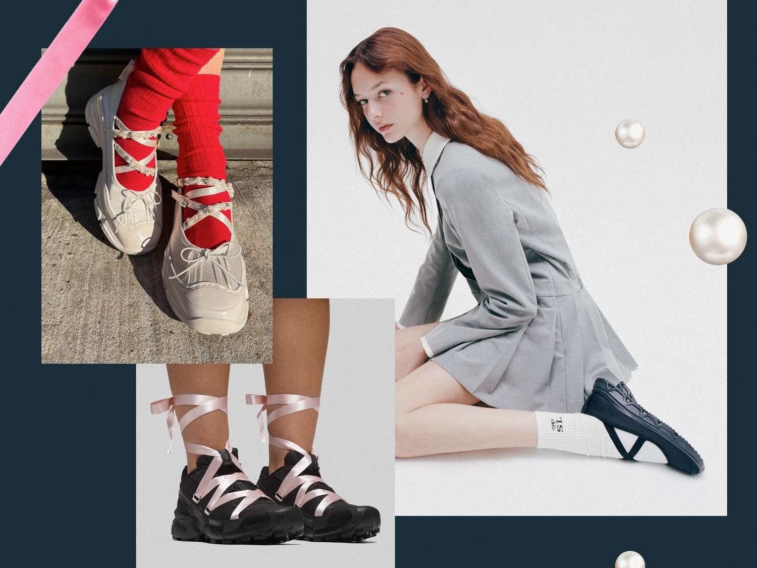 Bí Quyết Phối Đồ Cực Xinh Với Giày Thể Thao Ballet Sneaker