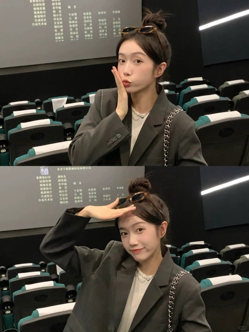 chụp ảnh trong rạp chiếu phim