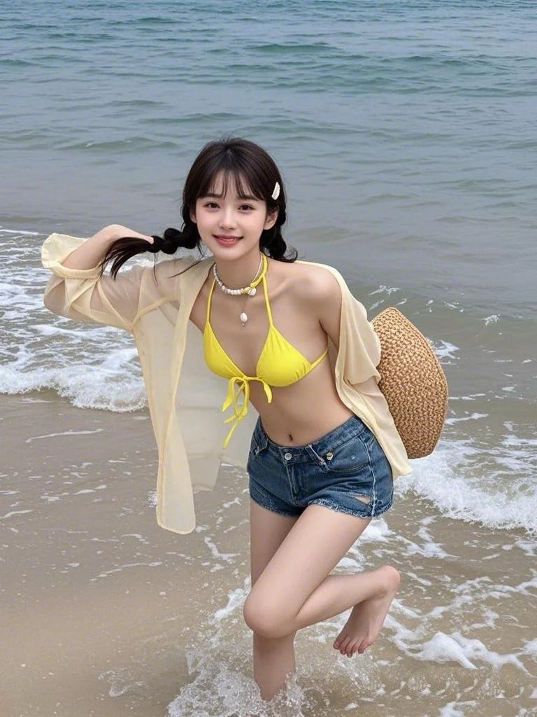 những bộ quần áo đi biển