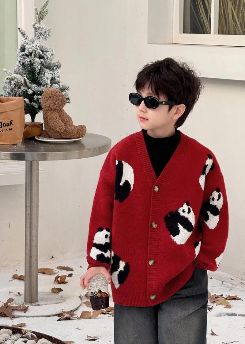 Áo cardigan họa tiết
