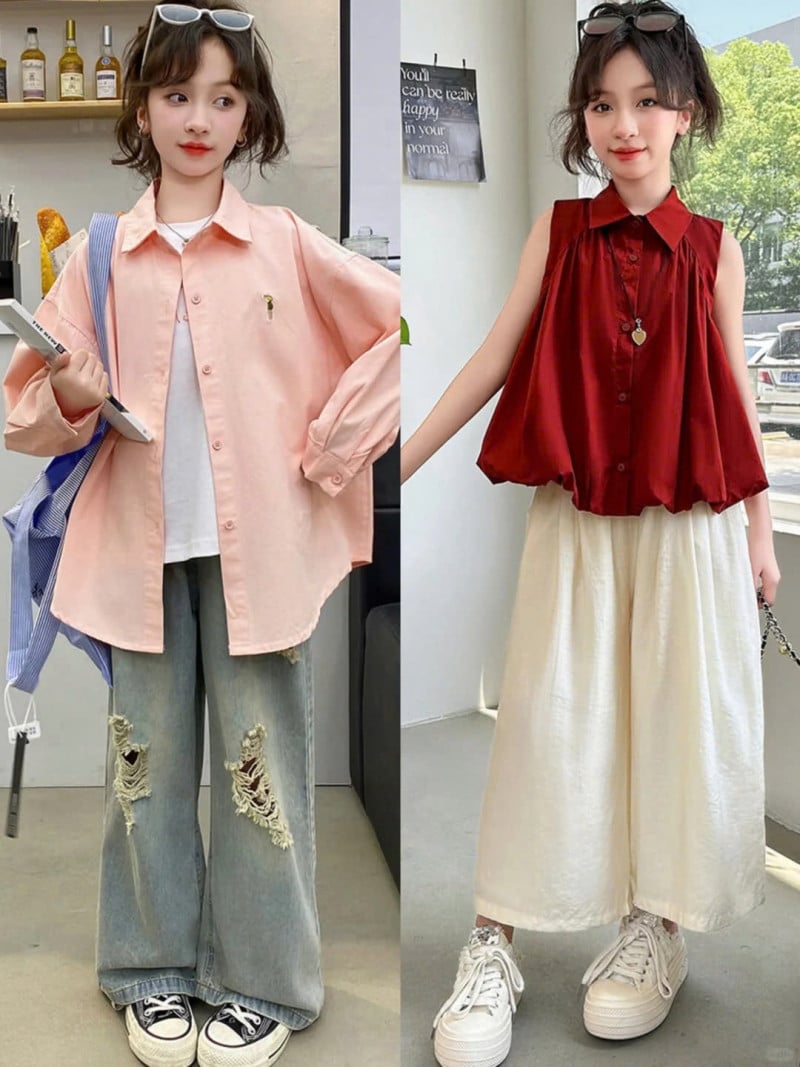 cách phối đồ cho bé gái 12 tuổi