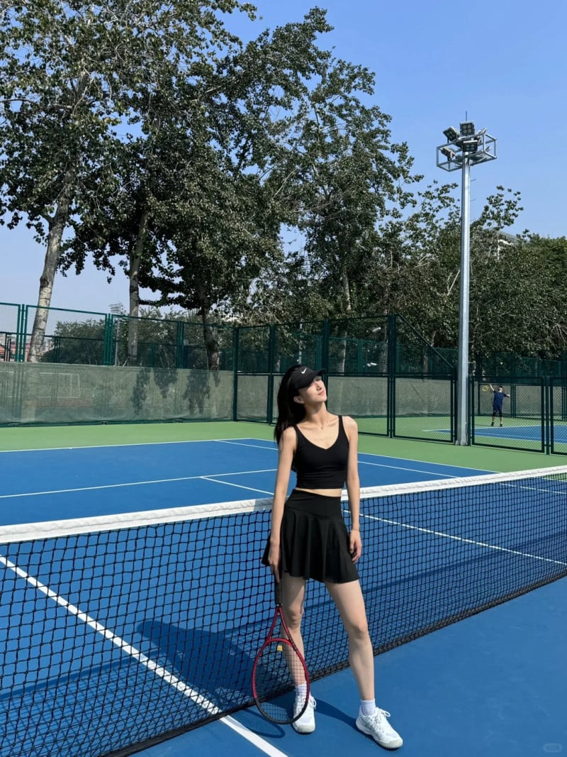 phối đồ với chân váy ngắn