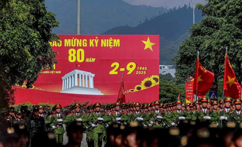 diễu binh kỷ niệm 80 năm quốc khánh 2/9