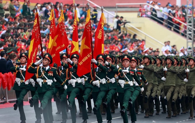 diễu binh kỷ niệm 80 năm quốc khánh 2/9