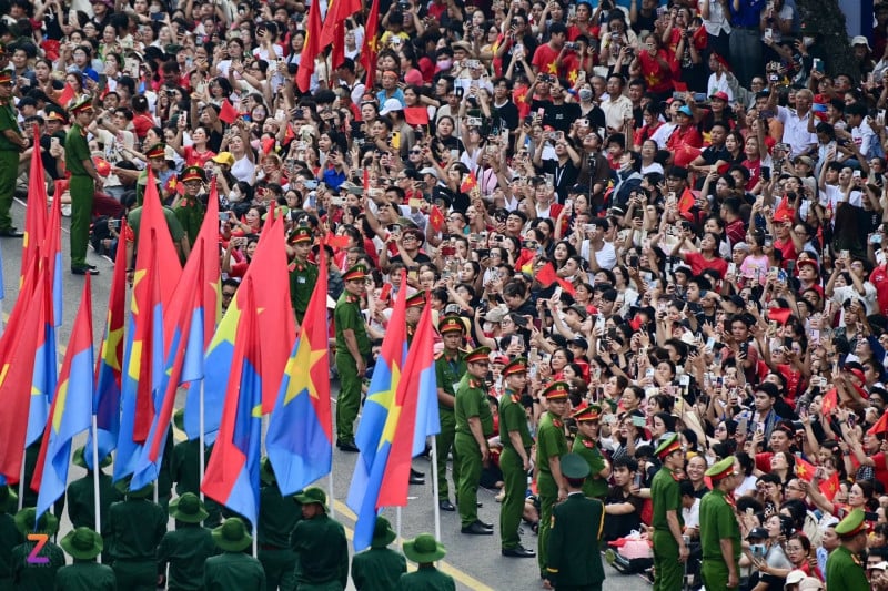 diễu binh kỷ niệm 80 năm quốc khánh 2/9