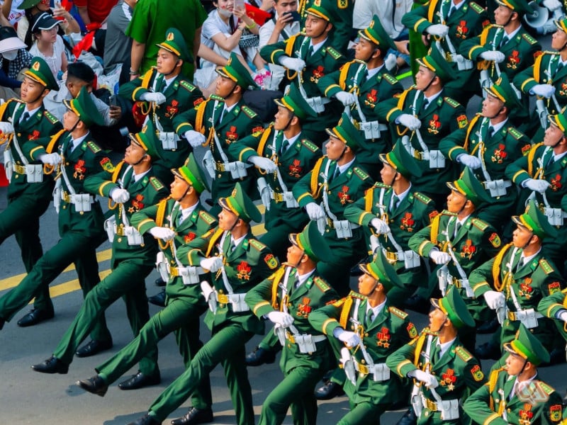 diễu binh kỷ niệm 80 năm quốc khánh 2/9