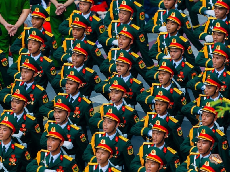 diễu binh kỷ niệm 80 năm quốc khánh 2/9