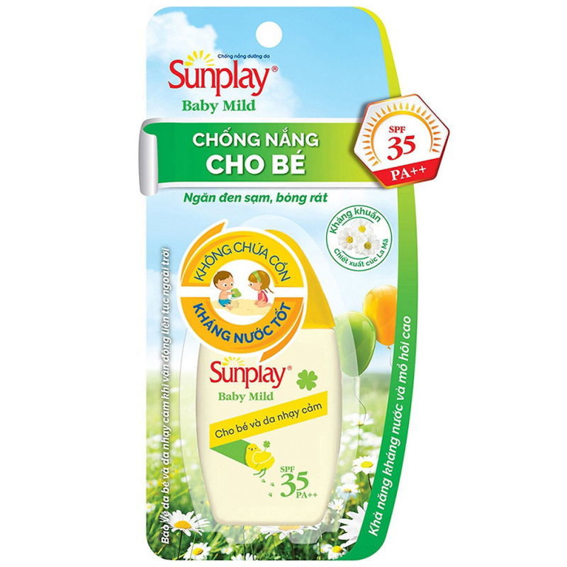 kem chống nắng cho bé sunplay