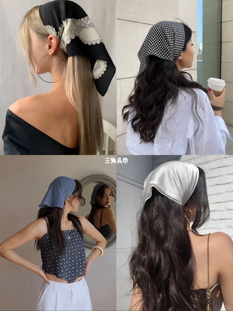 cách quấn khăn turban cho tóc ngắn
