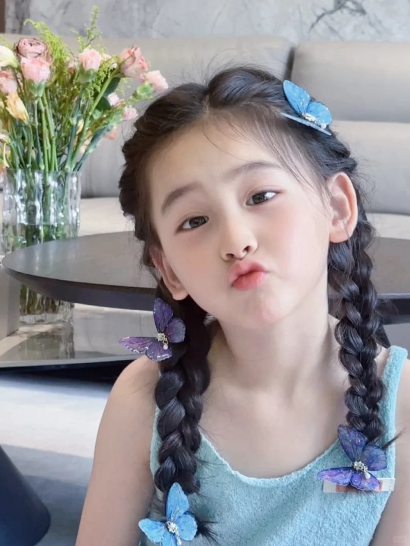 kiểu tóc cho bé gái