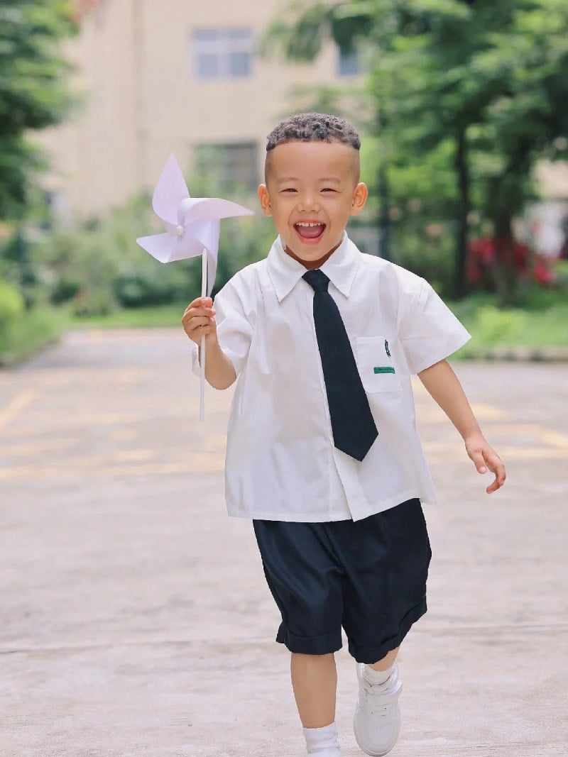 kiểu tóc đẹp cho bé trai