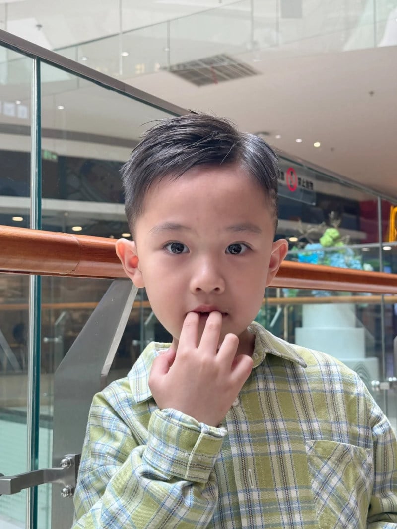 kiểu tóc đẹp cho bé trai