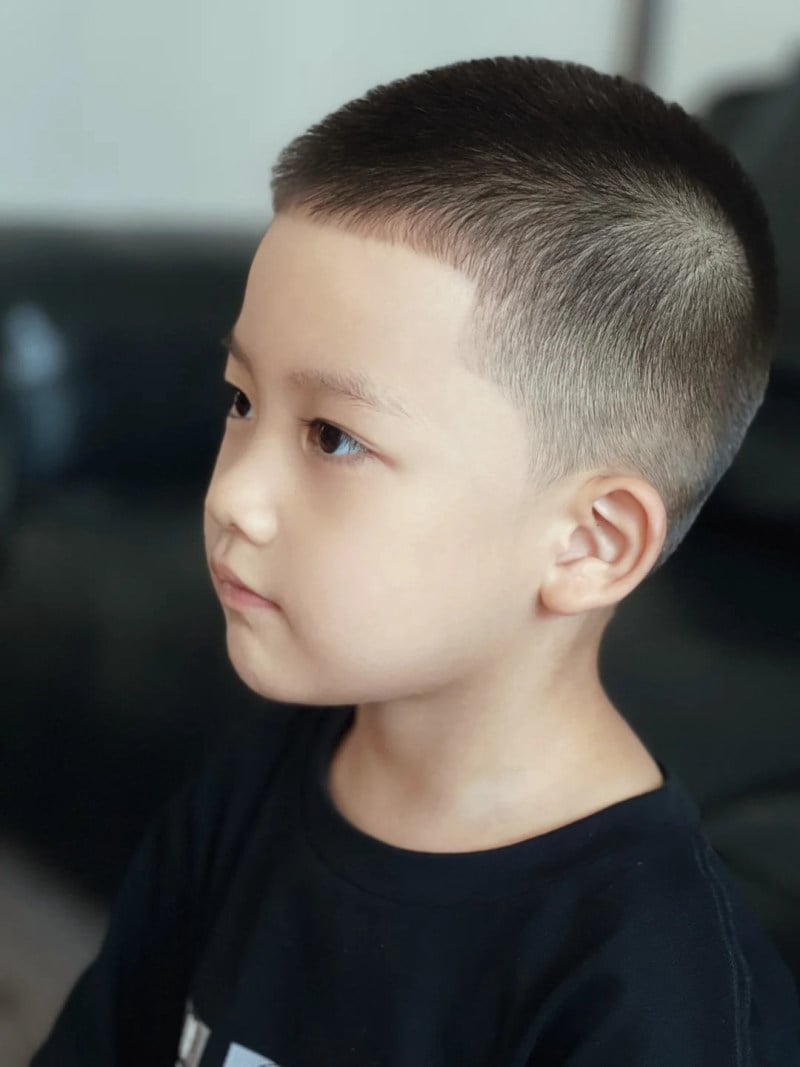 kiểu tóc đẹp cho bé trai
