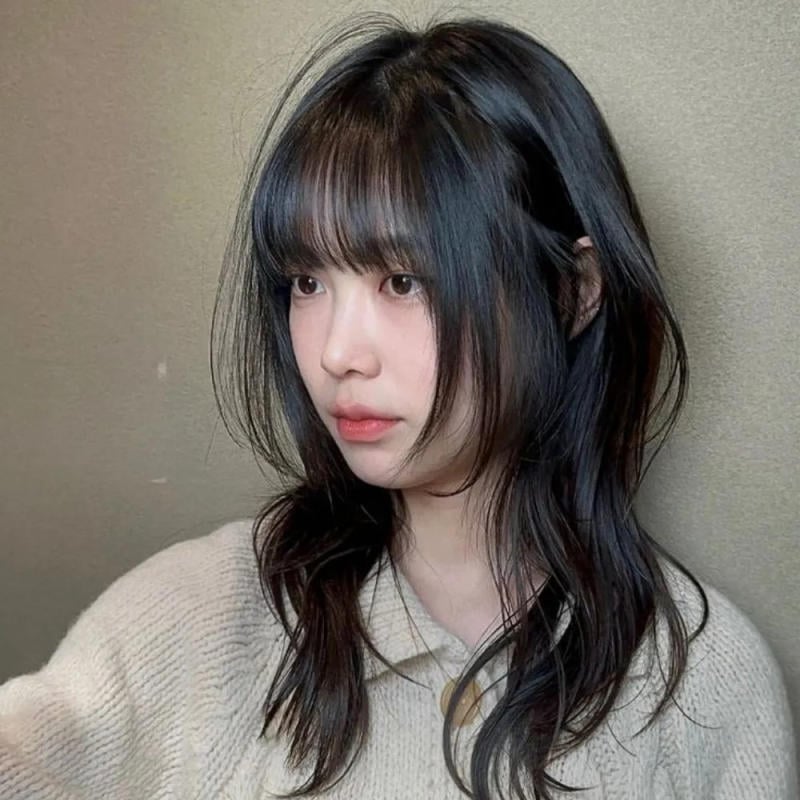 Tóc Hush Cut ngắn tỉa layer cho mặt tròn