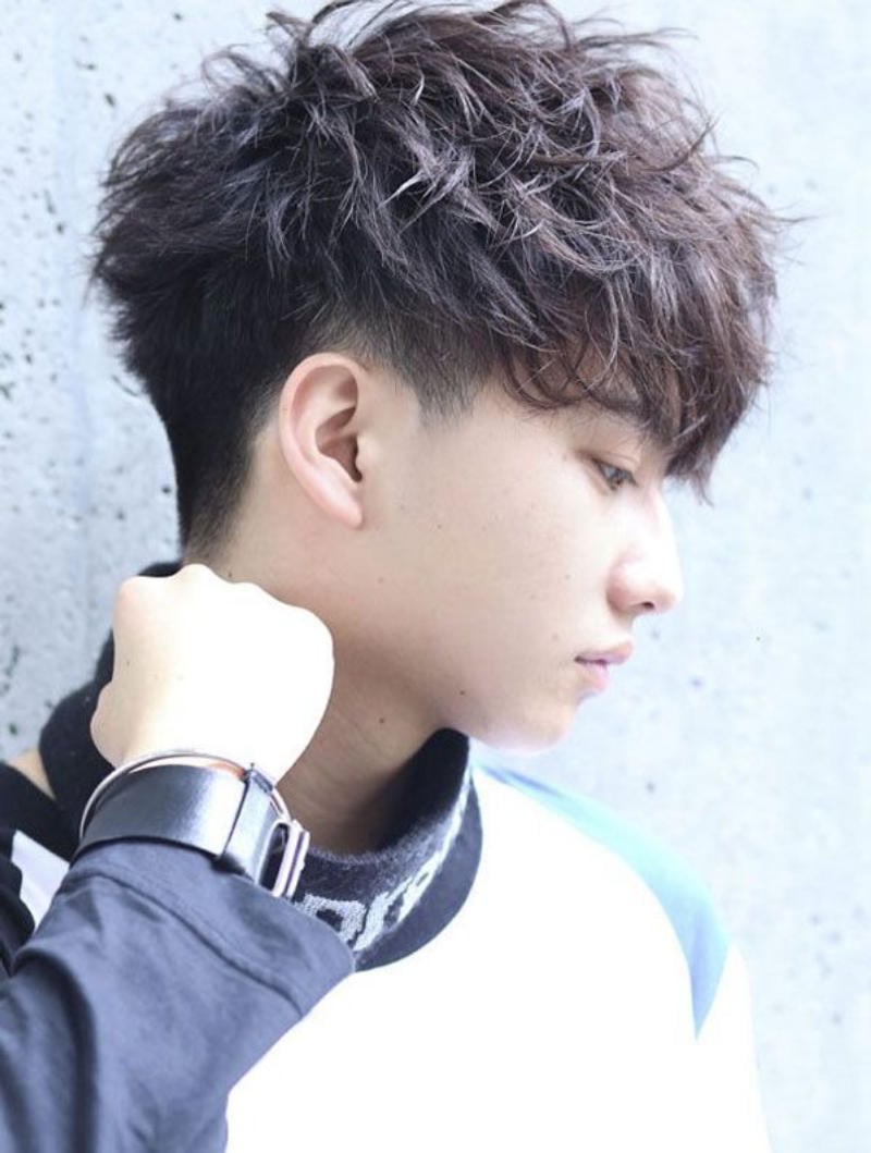 Mẫu tóc nam đẹp trendy Hàn Quốc - Barber shop Vũ Trí