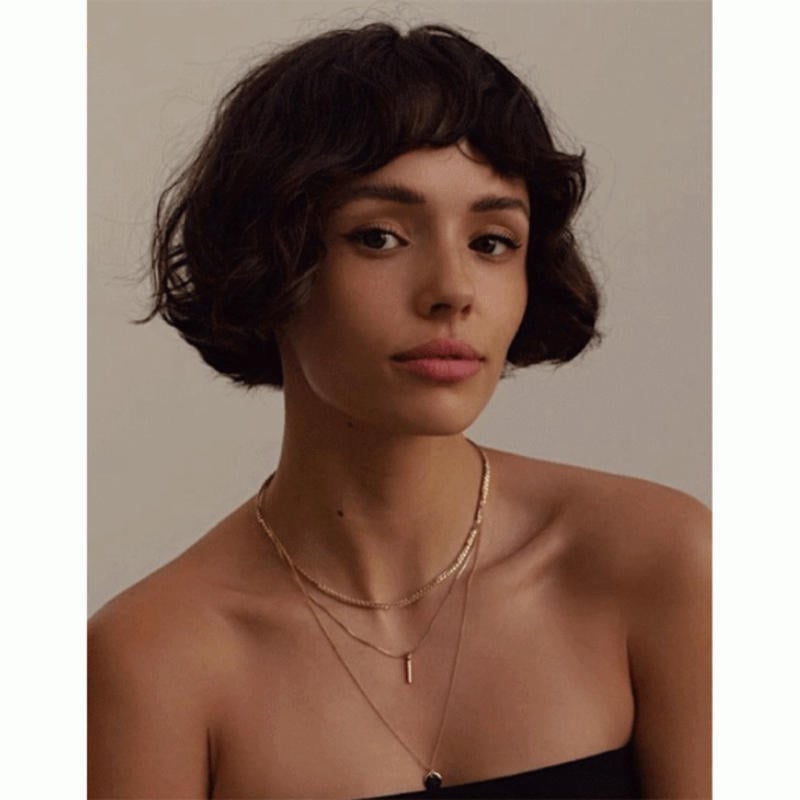 Micro Bob uốn xoăn nhẹ