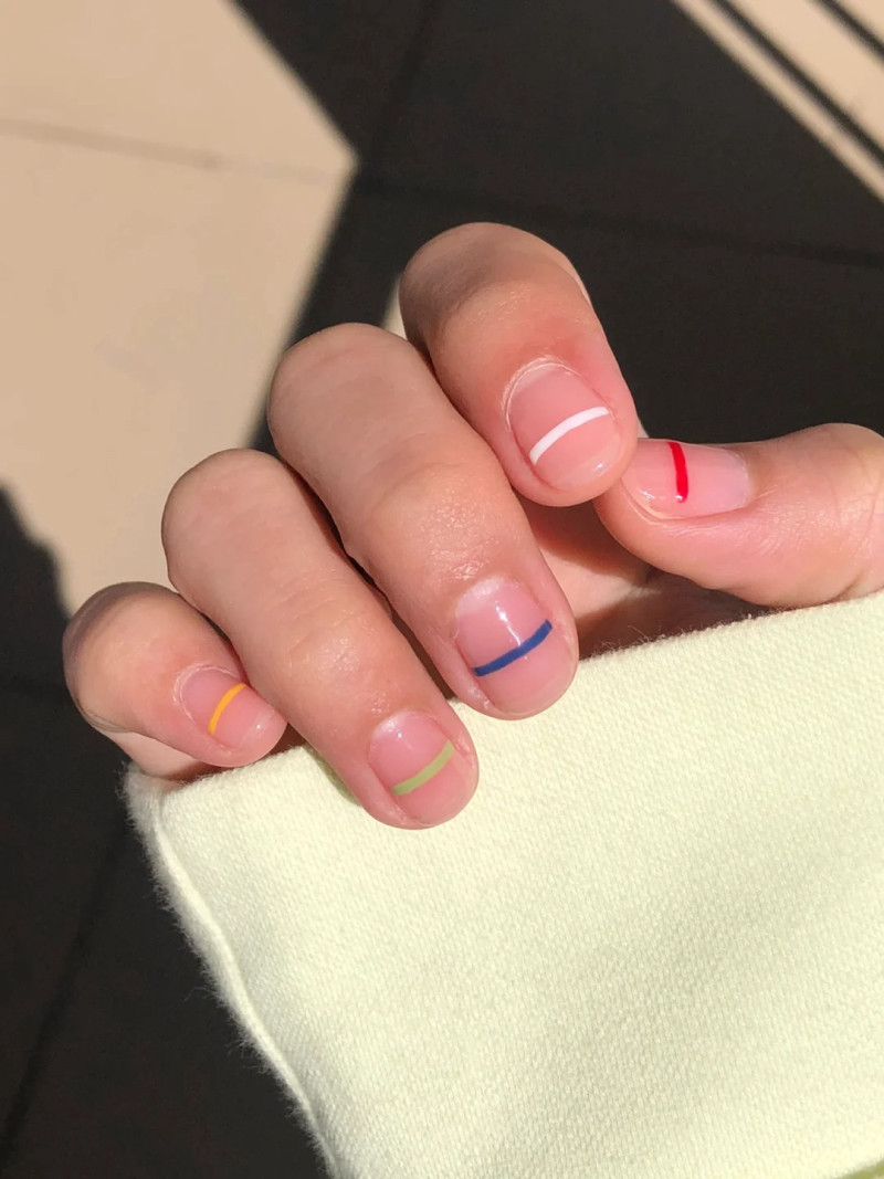 nail đơn giản cho học sinh