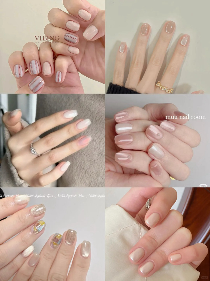 nail đơn giản cho học sinh