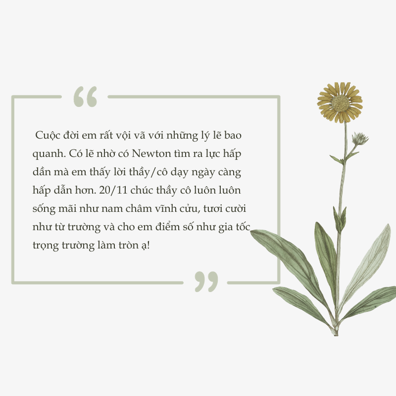 lời chúc thầy cô 20/11