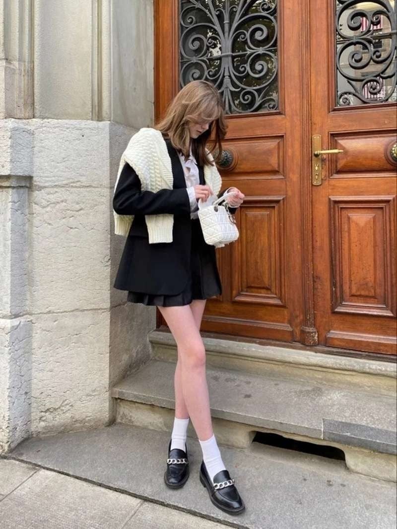 Giày loafers/mules