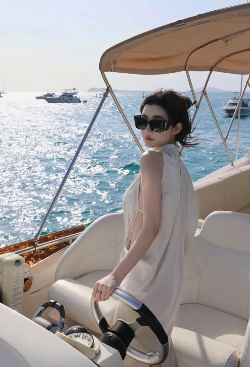 cách tạo dáng chụp ảnh khi đi du thuyền