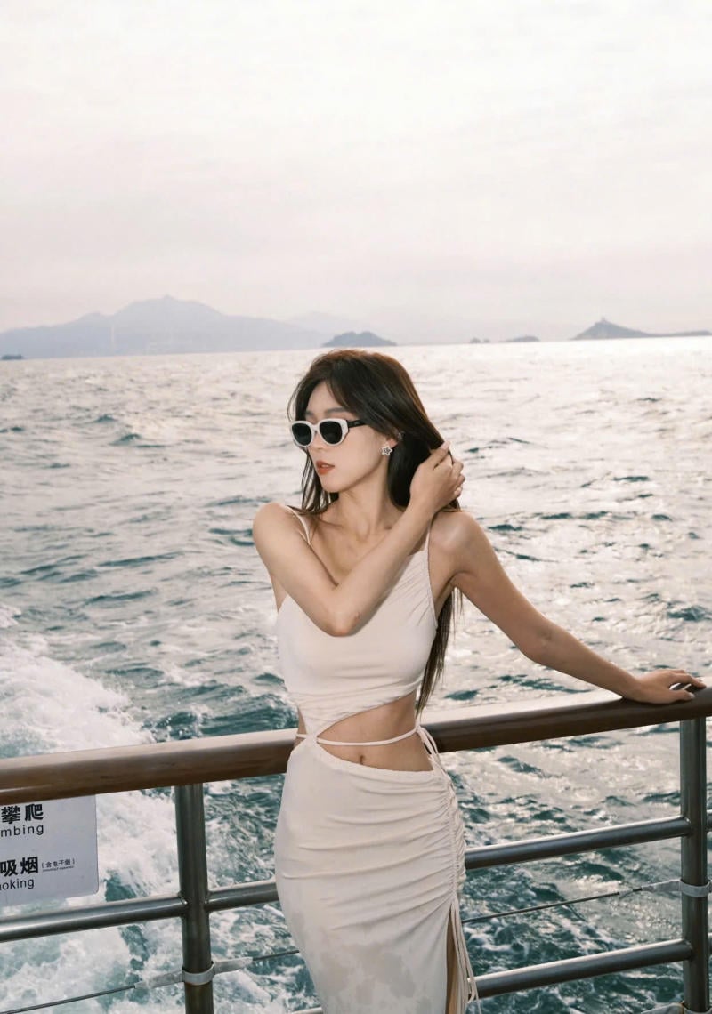 cách tạo dáng chụp ảnh khi đi du thuyền