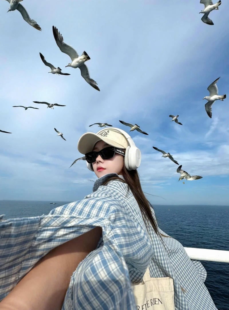 cách tạo dáng chụp ảnh khi đi du thuyền