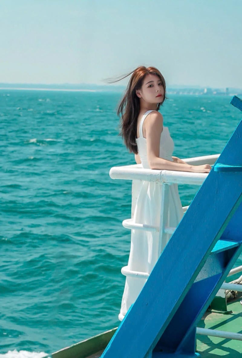 cách tạo dáng chụp ảnh khi đi du thuyền