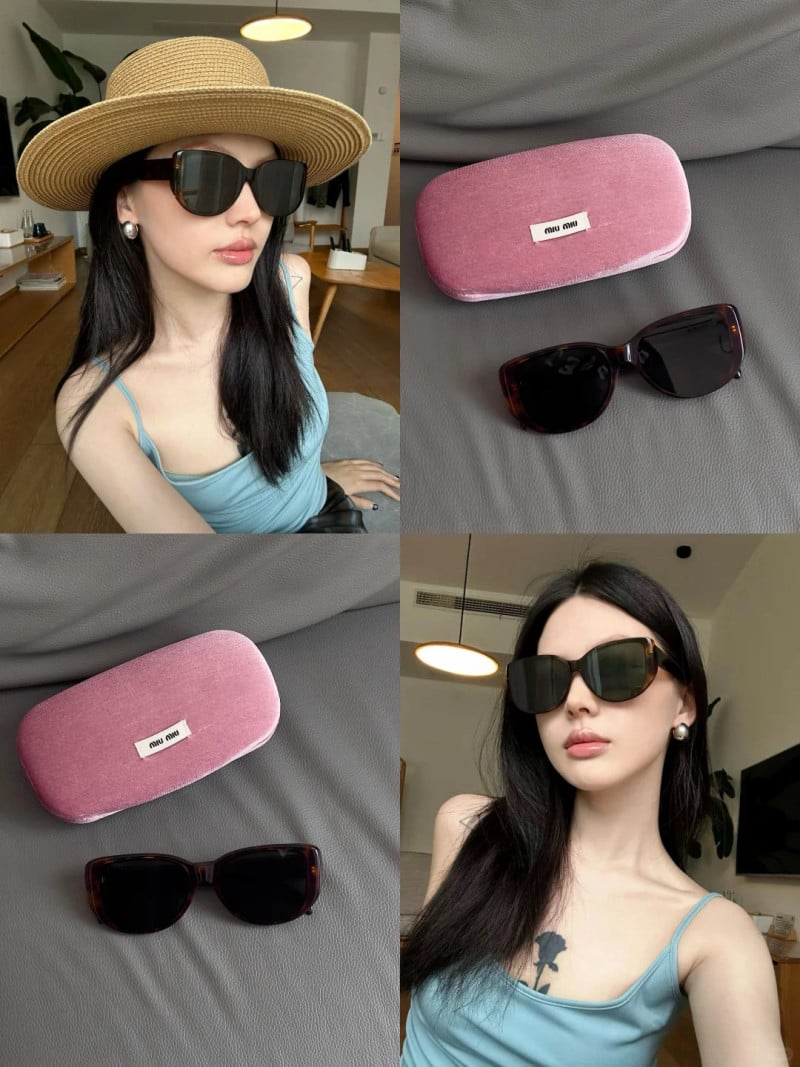 mặt oval đeo kính gì