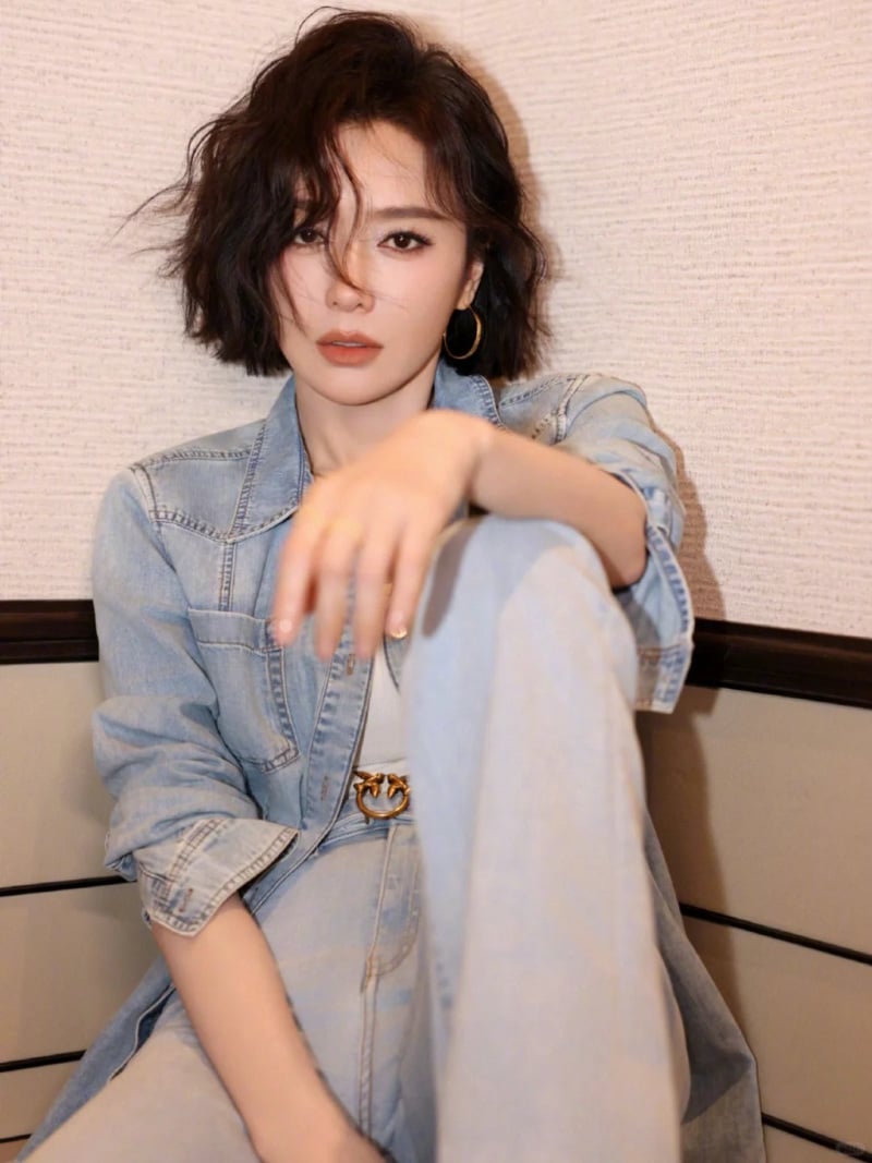 mặt tròn để tóc gì