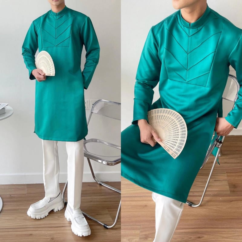 Lựa chọn áo dài cách tân nam phù hợp với dáng người
