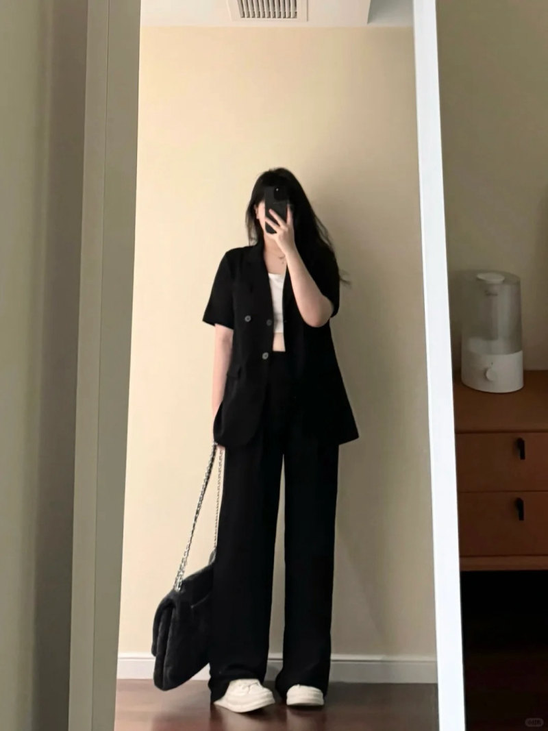 mẫu áo vest nữ tay lỡ