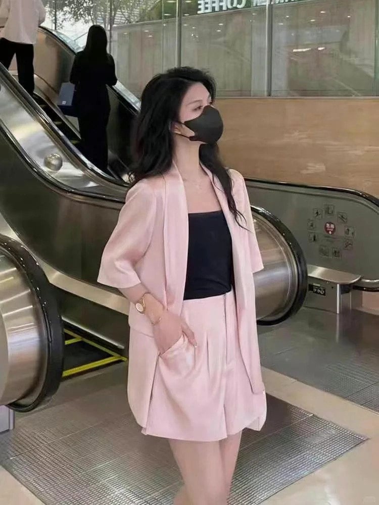 mẫu áo vest nữ tay lỡ