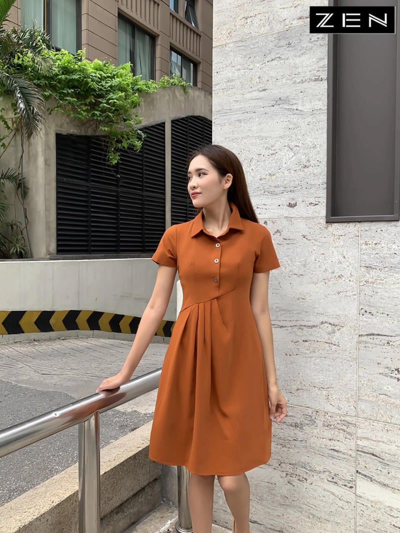 Chân váy màu cam kết hợp với áo màu gì  Bản tin Bình Thuận