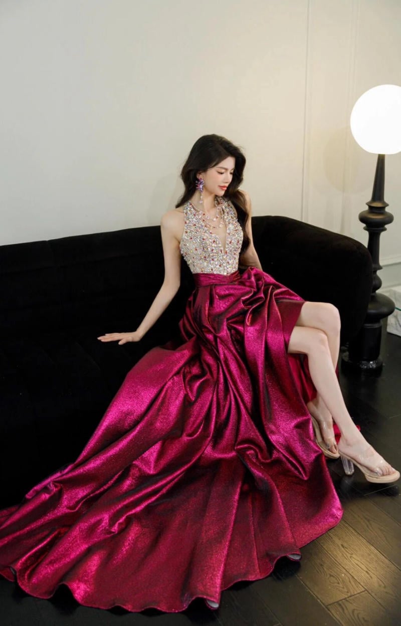 Hồng Đậm & Màu Kim Loại (vàng gold, bạc silver)