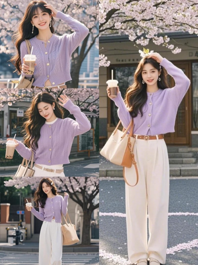 màu kem mặc với màu gì đẹp