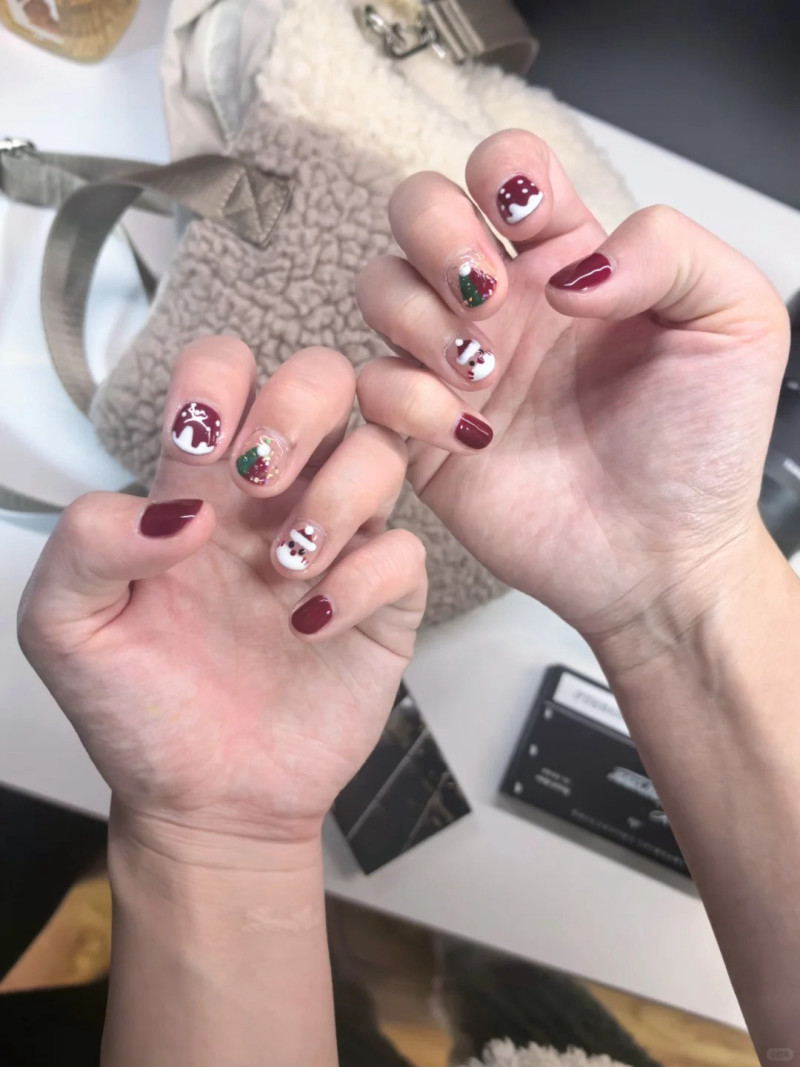 mẫu nail cho bé gái